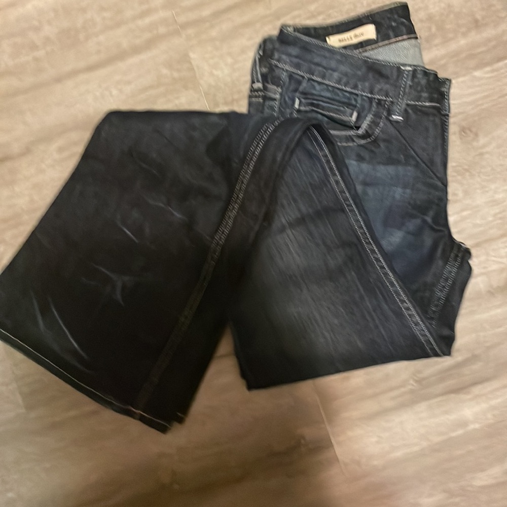 LADIES JEANS by Wm Rast:27”FRONT RISE 8”BACK RISE,12”INSEAM 33”,WAIST 13 1/8” - Picture 8 of 9